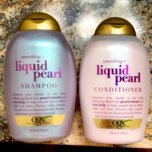 Brand new OGX liquid pearl shampoo and conditioner
